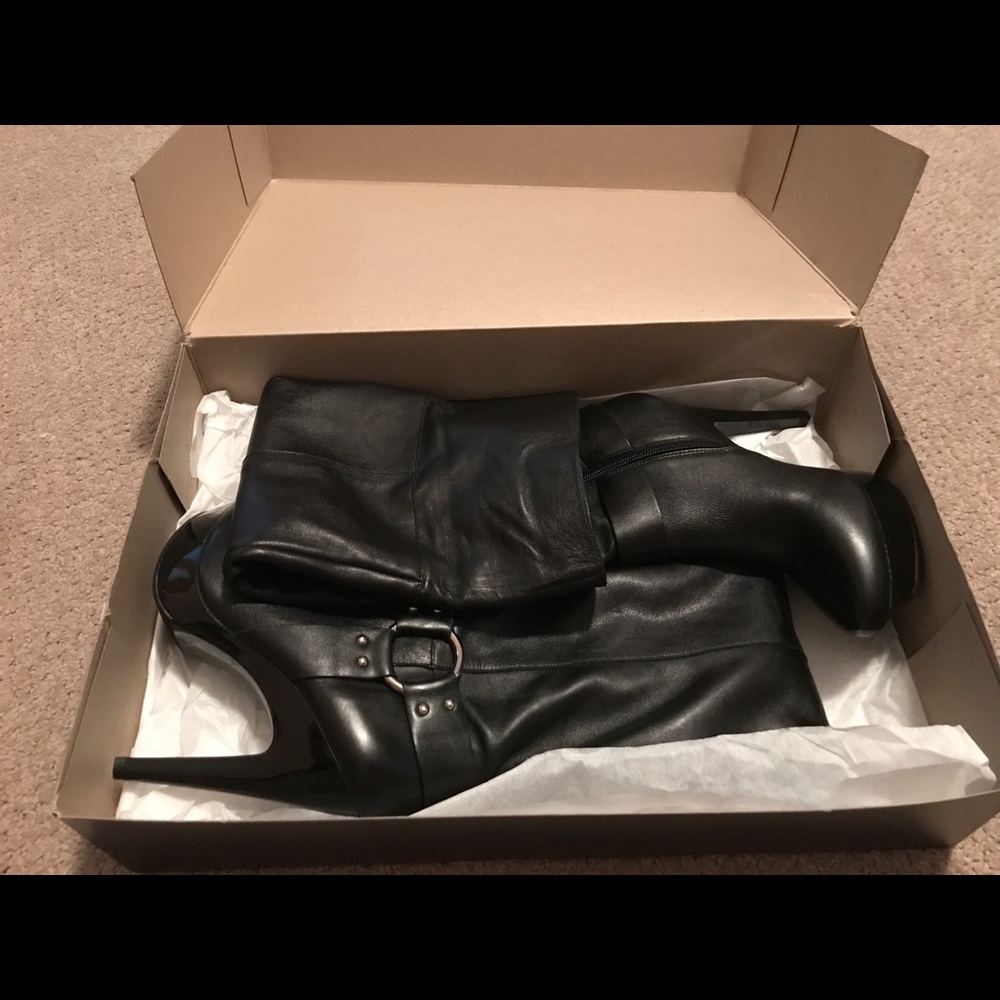 Jessica Simpson knee-high boots